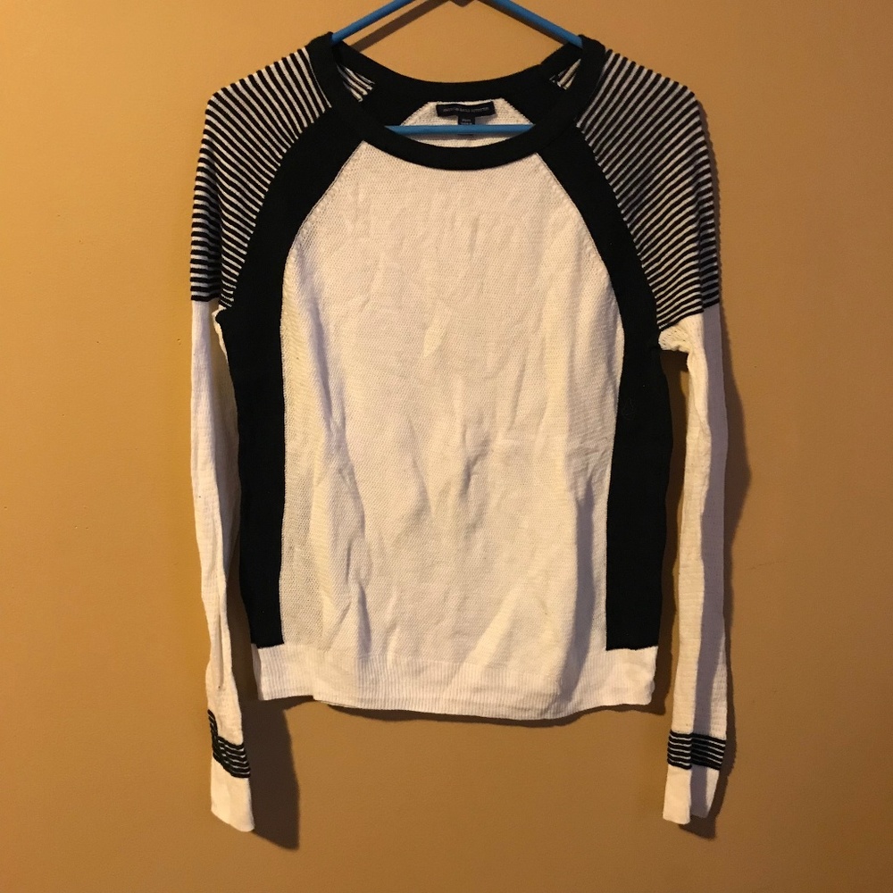 Black and White Sweater